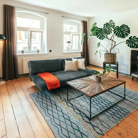 Gustav Kaiser - 60qm Design Zittauer Gebirge - In Historischer Altstadt Im Dreilaendereck Appartamento